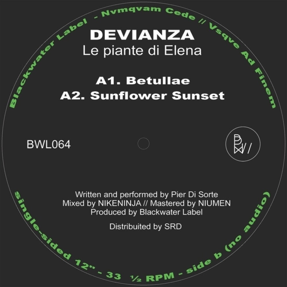 Devianza - Piante Di Elena (Ep) [12" Vinyl] [New Vinyl]