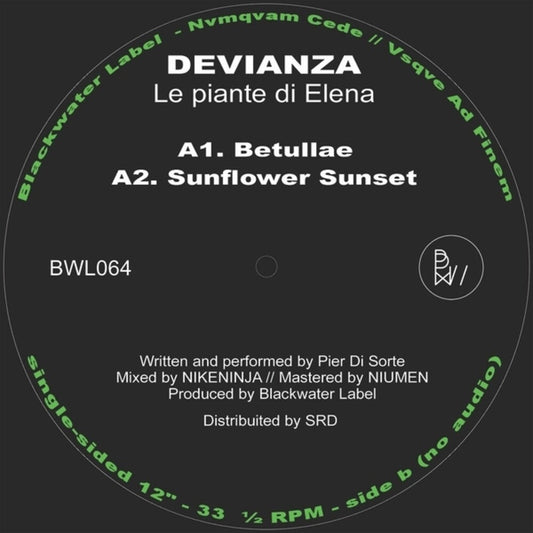 Devianza - Piante Di Elena (Ep) [12" Vinyl] [New Vinyl]