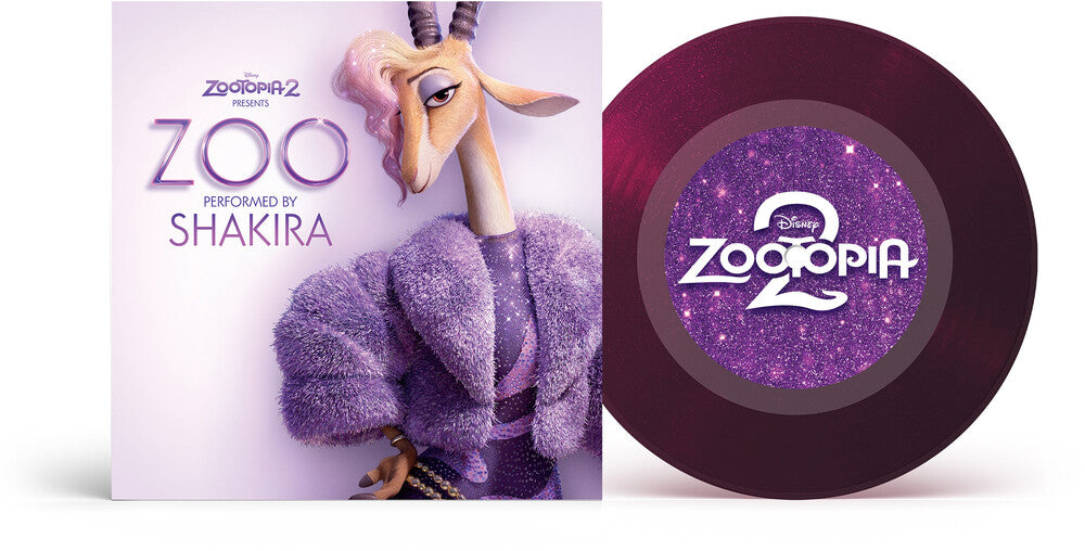 Shakira - Zoo (From Zootopia 2) - O.S.T. [Purple Translucent Glitter Vinyl] [New Vinyl]