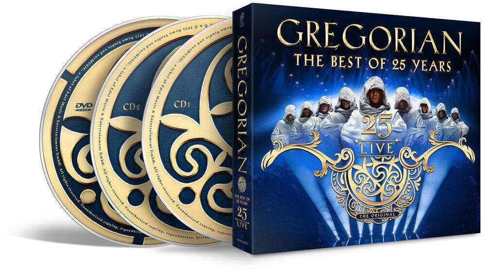 Gregorian - 25 Live: The Best Of 25 Years (2CD+DVD) [CD] [New CD]