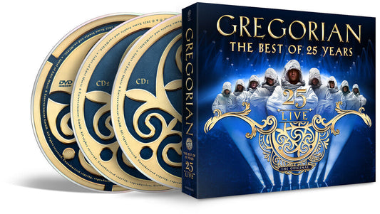 Gregorian - 25 Live: The Best Of 25 Years (2CD+DVD) [CD] [New CD]