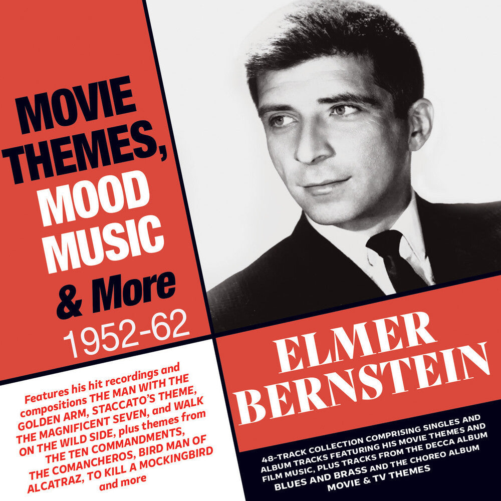 Elmer Bernstein - Movie Themes, Mood Music & More 1952-62 [CD] [New CD]