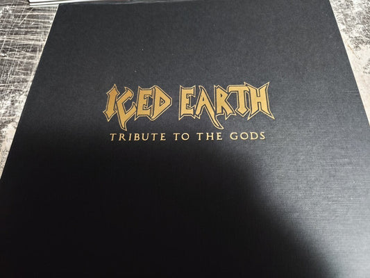 Iced Earth - Tribute To The Gods [Colored Vinyl] [Deluxe] (Emb) (Gol) [Limited Edition] [New Vinyl]