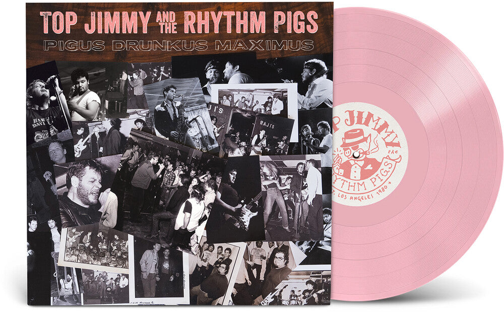 Top Jimmy & the Rhythm Pigs - Pigus Drunkus Maximus [Pink Colored Vinyl] [New Vinyl]
