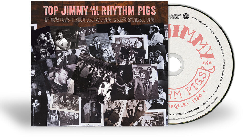 Top Jimmy & the Rhythm Pigs - Pigus Drunkus Maximus [Remastered] [New CD]