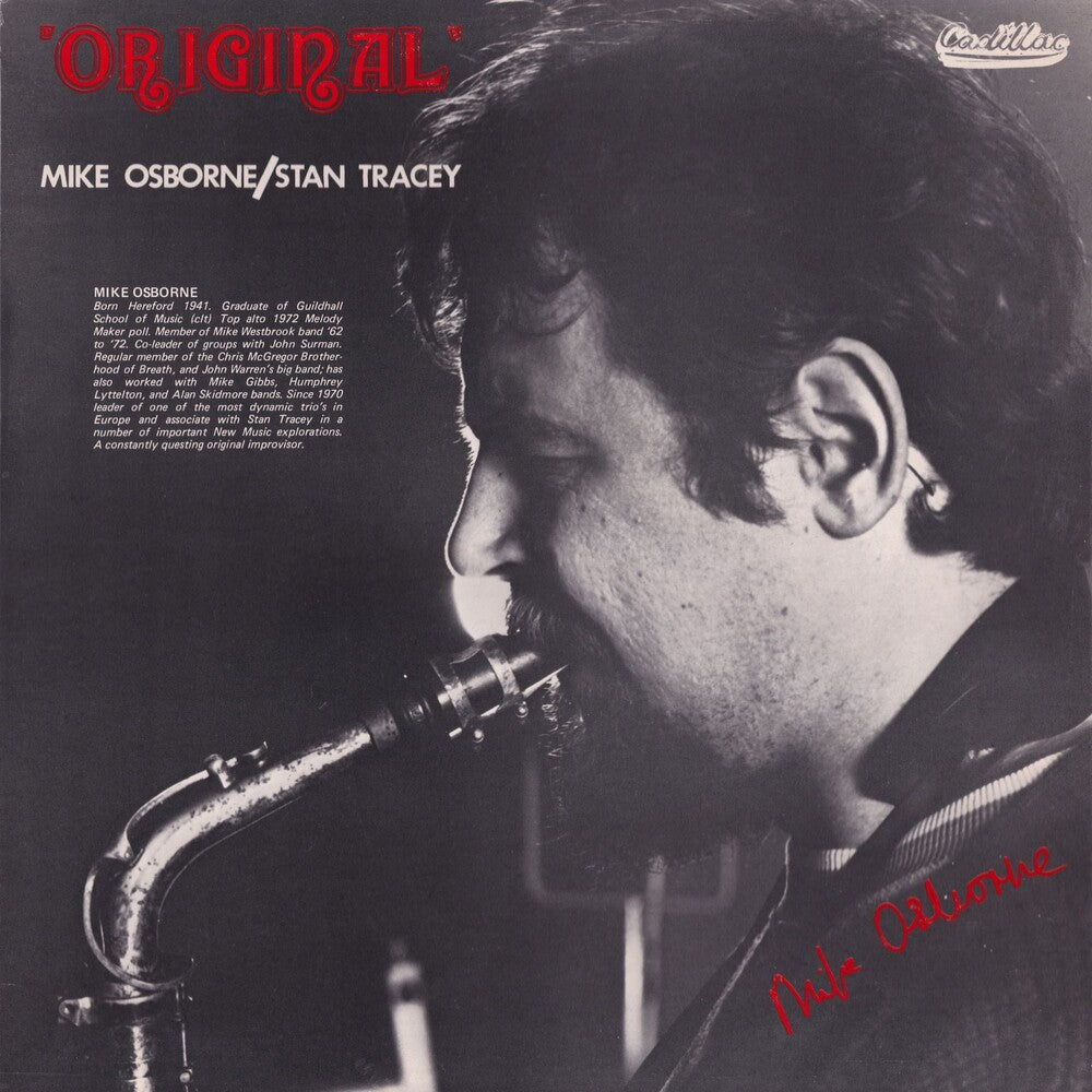 Mike Osbourne  / Tracey,Stan - Original [CD] [New CD]