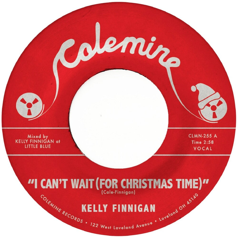 Kelly Finnigan - Can't Wait (For Christmas Time) [Colored Vinyl] (Wht) [New Vinyl]