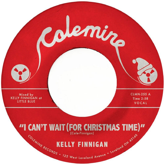 Kelly Finnigan - Can't Wait (For Christmas Time) [Colored Vinyl] (Wht) [New Vinyl]