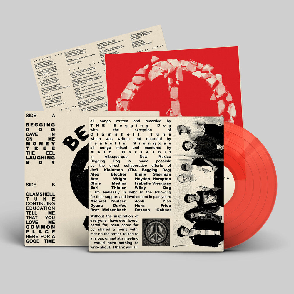 Begging Dog - Demo 1 - Red [Colored Vinyl] (Red) [New Vinyl]