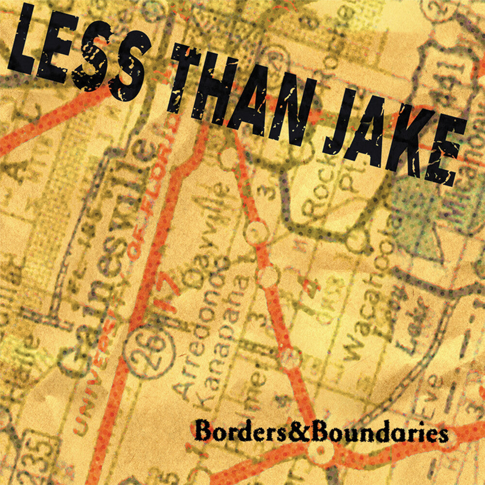 Less Than Jake - Borders & Boundaries - 25th Anniversary [Yellow] [New Vinyl]