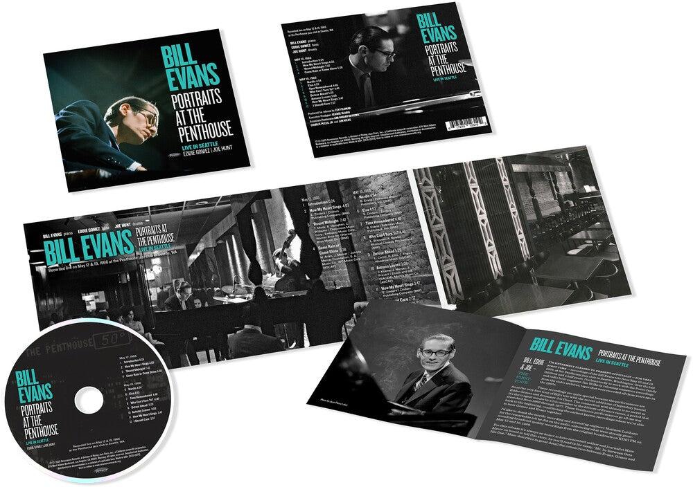 Bill Evans - Portraits At The Penthouse: Live In Seattle [Digipak] [New CD]
