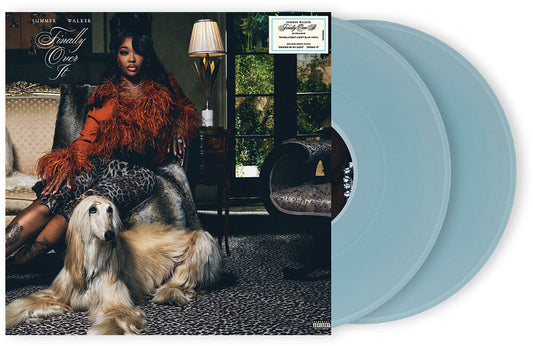 Summer Walker - Finally Over It [Translucent Light Blue] Vinyl Record [New]