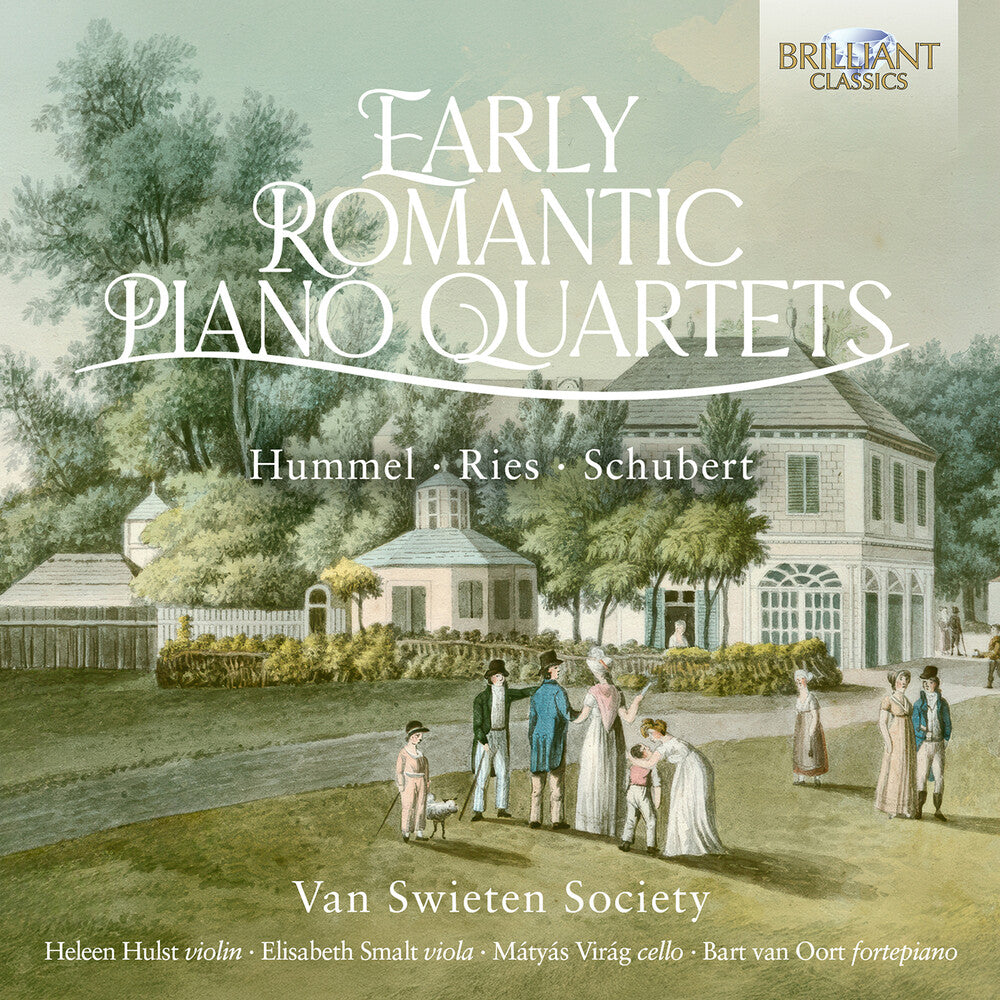 Van Swieten Society - Early Romantic Pno Quartets By Hummel Ries & [CD] [New CD]
