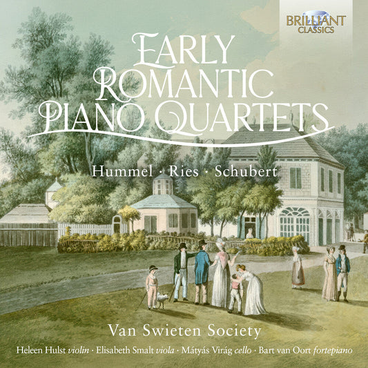 Van Swieten Society - Early Romantic Pno Quartets By Hummel Ries & [CD] [New CD]