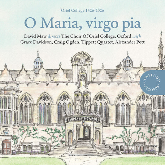 Choir Of Oriel College Oxford - O Maria Virgo Pia [CD] [New CD]