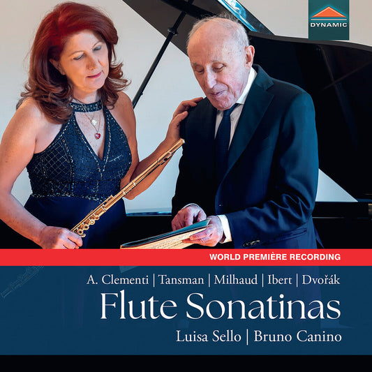 Luisa Sello - A. Clementi Tansman Milhaud Ibert & Dvorak: Flute [CD] [New CD]