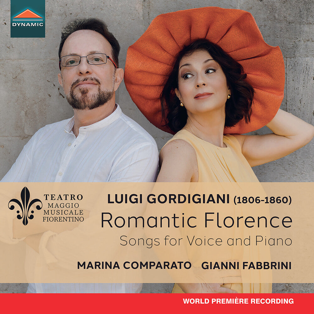 Marina Comparato - Luigi Gordigiani: Romantic Florence Songs For [CD]