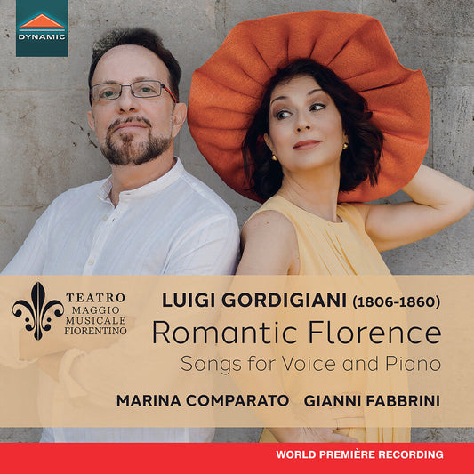 Marina Comparato - Luigi Gordigiani: Romantic Florence Songs For [CD] [New CD]