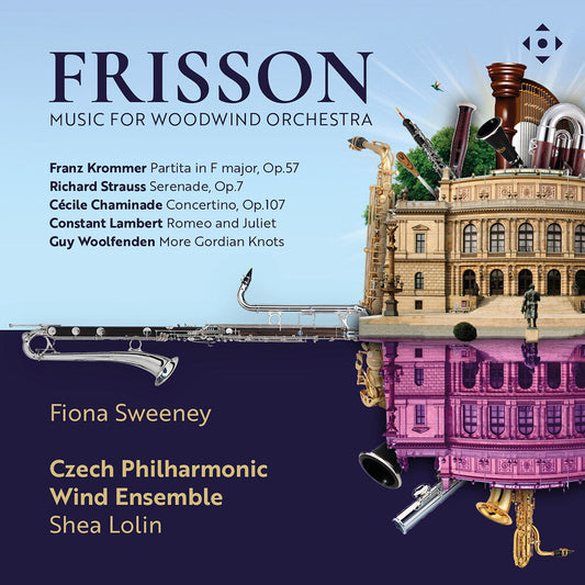 Czech Philharmonic Wind Ensemble - Frisson: Music For Woodwind Orchestra [CD] [New CD]