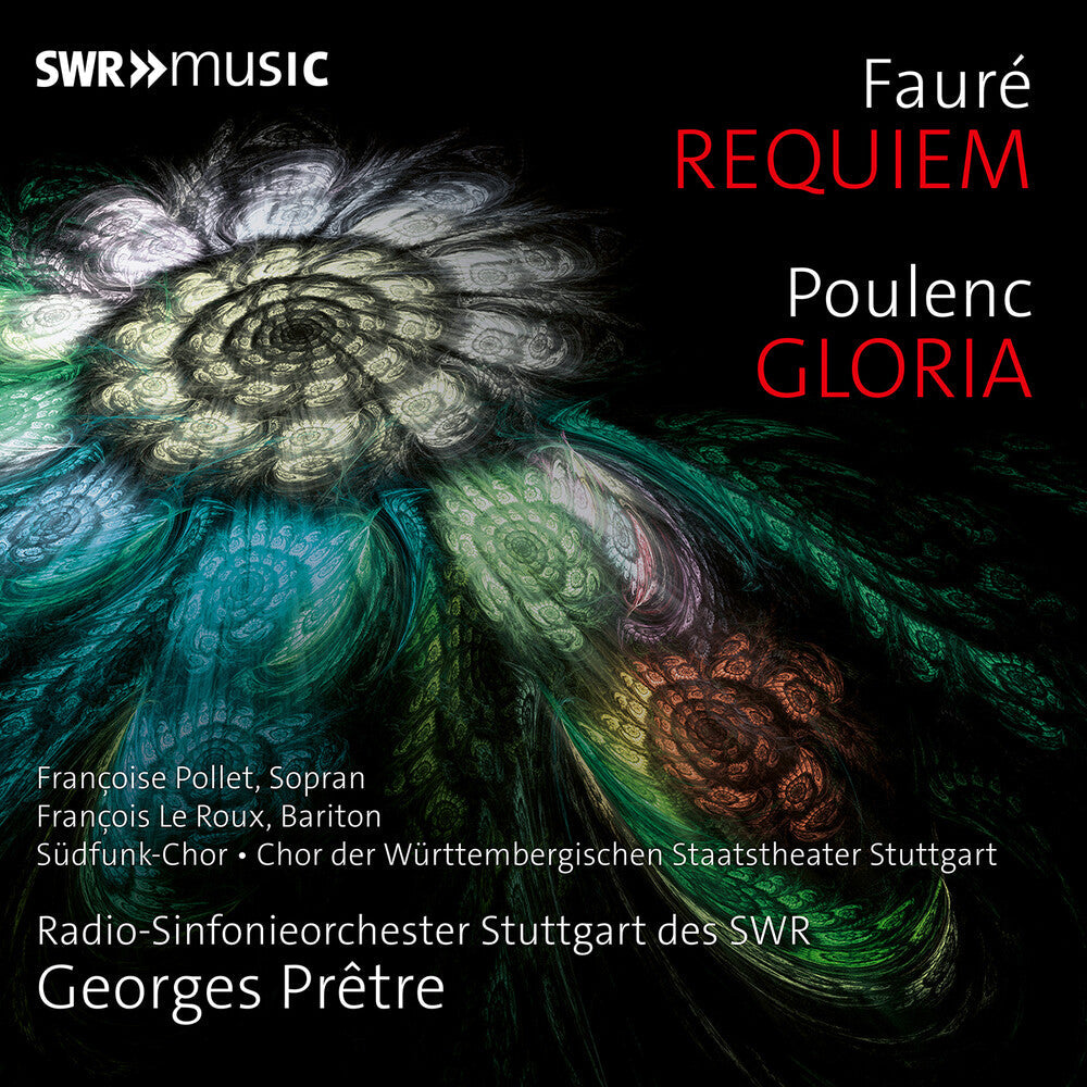Radio-Sinfonieorchester Stuttgart Des SWR - Faure: Requiem & Poulenc: Gloria [CD] [New CD]