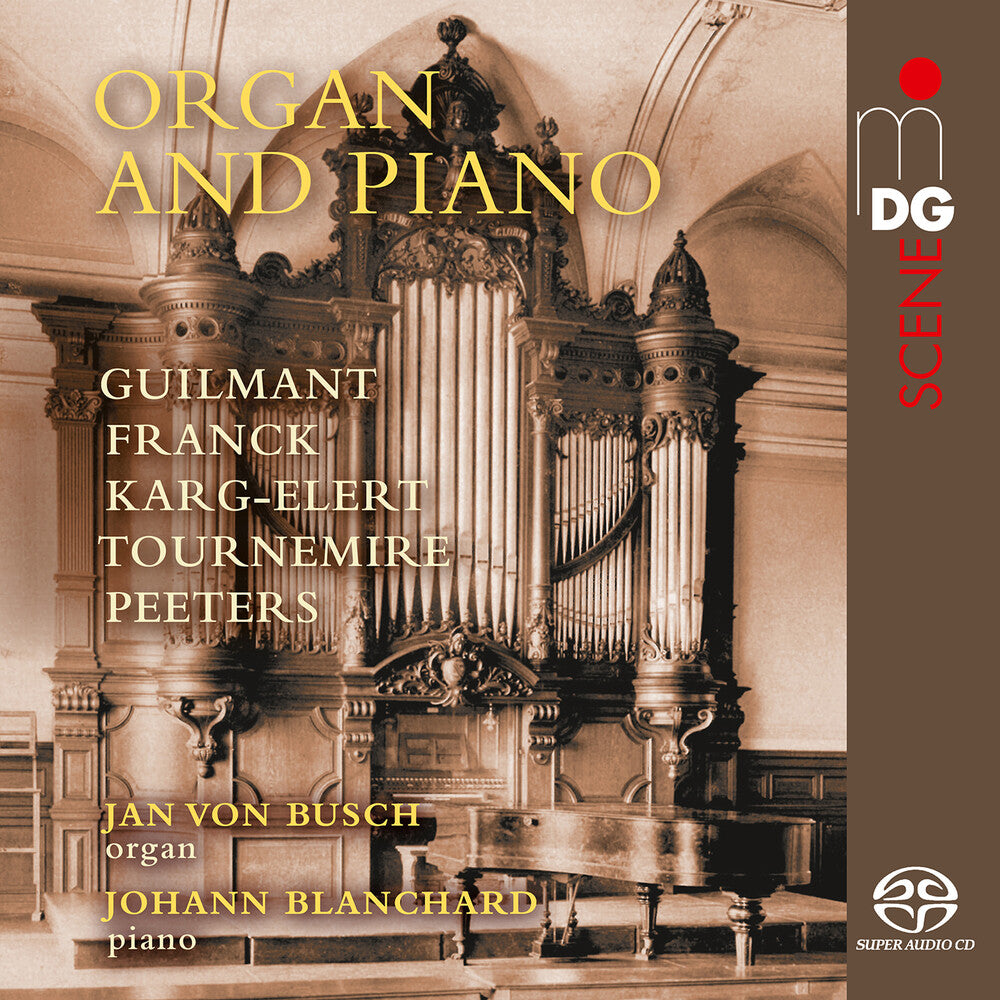 Jan Busch  Von - Organ & Pno [CD] [New CD]