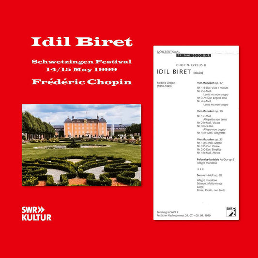 Idil Biret - Schwetzingen Festival 1999 [CD] [New CD]
