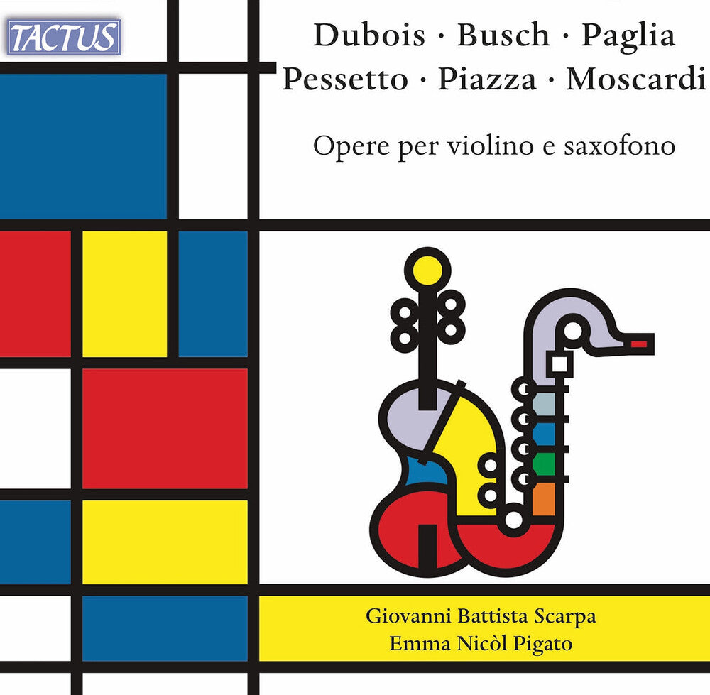 Giovanni Scarpa  Battista - Works For Vn & Saxophone [CD] [New CD]