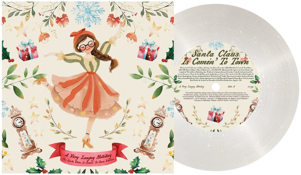 Laufey - A Very Laufey Holiday: The Santa Claus Is Comin' To Town Edition [Snow Globe Glitter 7inch] [New]