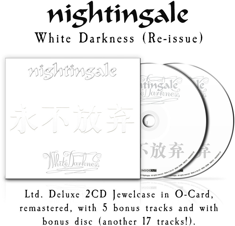 Nightingale - White Darkness [Deluxe] [Limited Edition] [With Booklet] (Bril) (Jewl) [New CD]