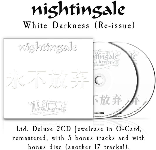 Nightingale - White Darkness [Deluxe] [Limited Edition] [With Booklet] (Bril) (Jewl) [New CD]