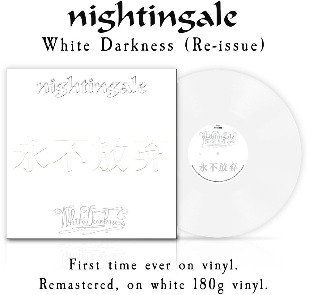 Nightingale - White Darkness [Colored Vinyl] [180 Gram] (Wht) [Reissue] [New Vinyl]