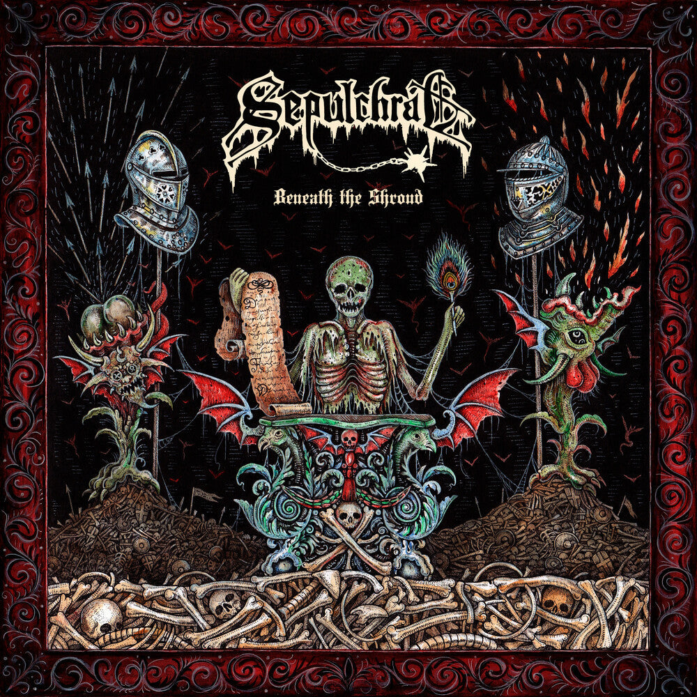 Sepulchral - Beneath The Shroud [Clear Vinyl] (Red) [New Vinyl]