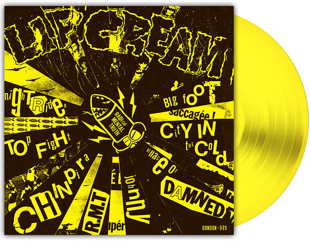Lip Cream - Big Foot Cassette [Highlighter Yellow LP] [New Vinyl]