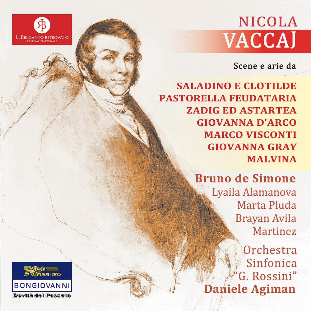 Lyaila Alamanova - Nicola Vaccaj: Scenes & Arias From Operas [CD] [New CD]