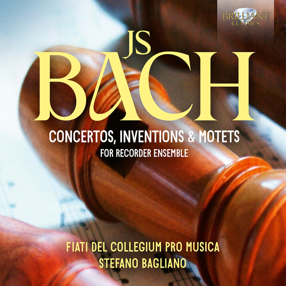 Collegium Pro Musica - J.S. Bach: Cons Inventions & Motets For Recorder [CD] [New CD]