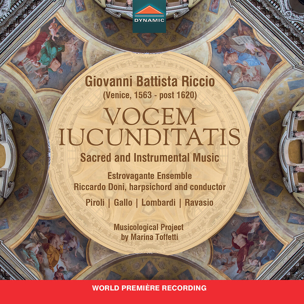 Estrovagante Ensemble - Giovanni Battista Riccio: Vocem Iucunditatis [CD] [New CD]
