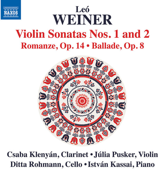 Csaba Klenyan - Weiner: Vn Sons Nos. 1-2 Romanze Ballade [CD] [New CD]