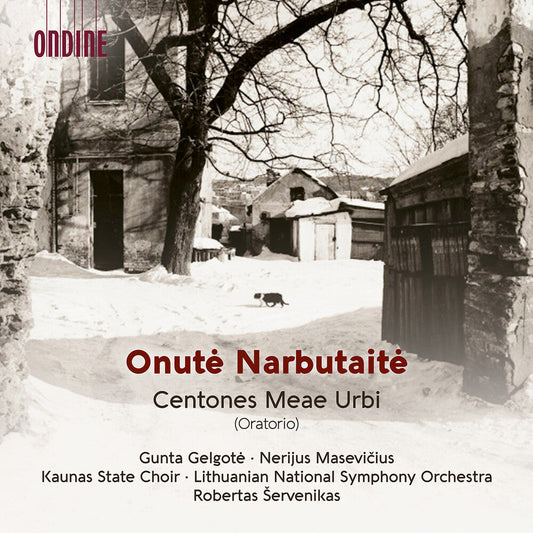 Lithuania National Symphony Orchestra - Onute Narbutaite: Centones Meae Urbi (Oratorio) [CD] [New CD]