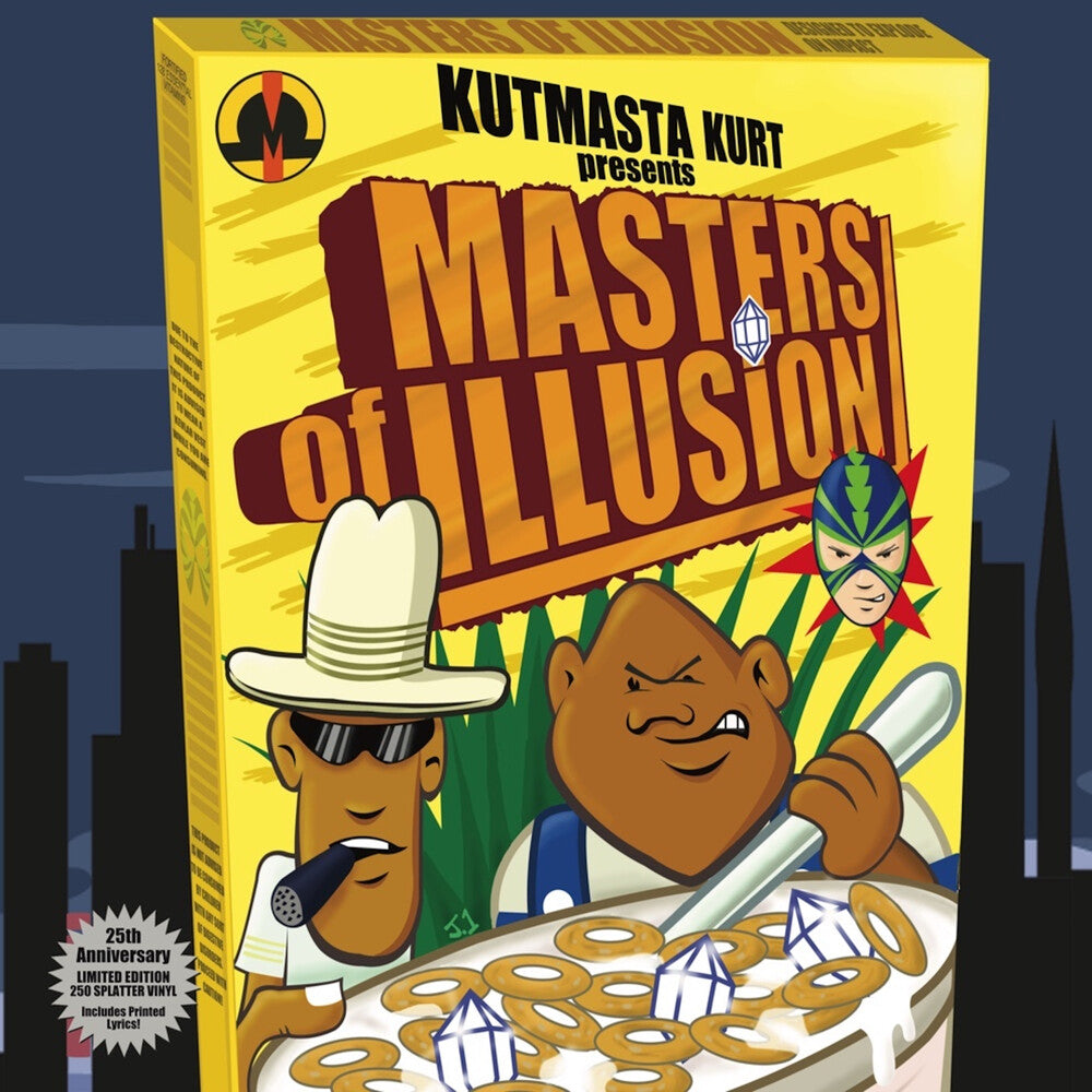 Kutmasta Kurt - Masters Of Illusion [Splatter] [New Vinyl]