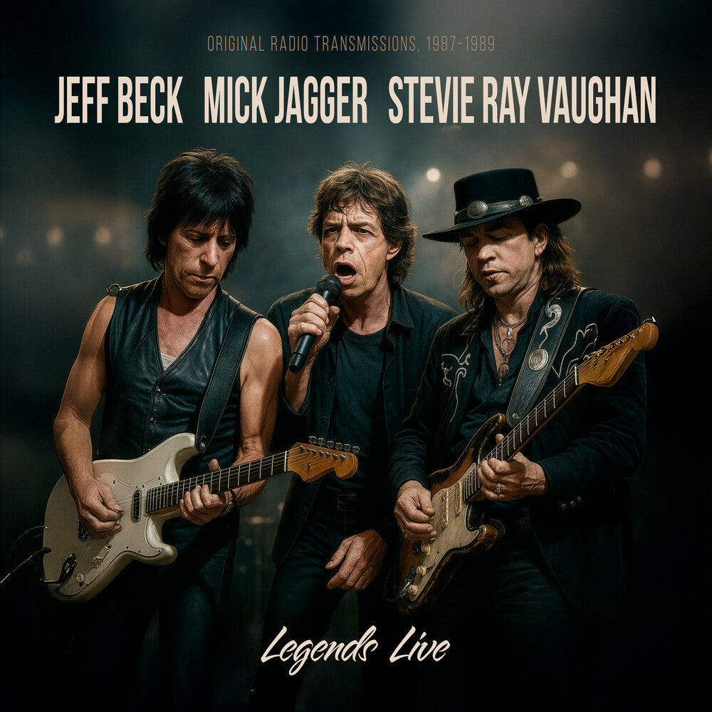 Jeff Beck  / Jagger,Mick / Vaughan,Stevie Ray - Legends Live [Clear Vinyl] [New Vinyl]