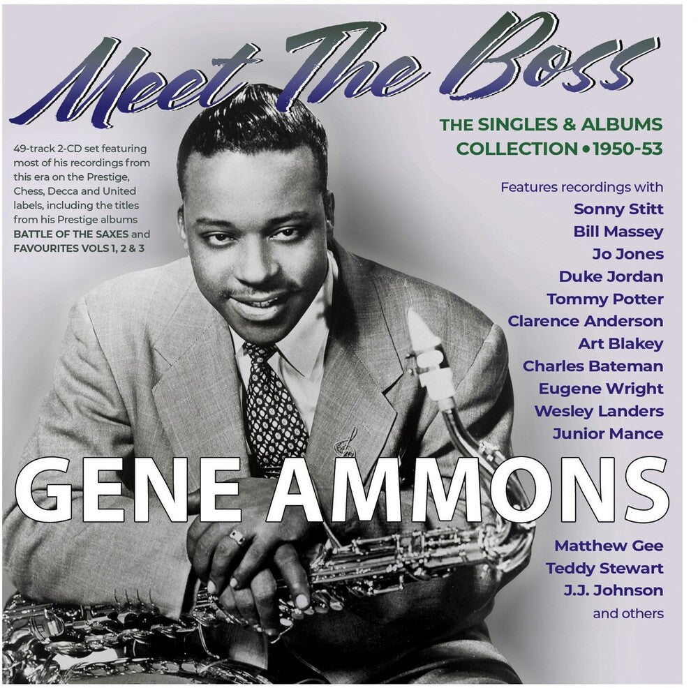 Gene Ammons - Meet The Boss: The Singles & Albums Collection [CD] [New CD]