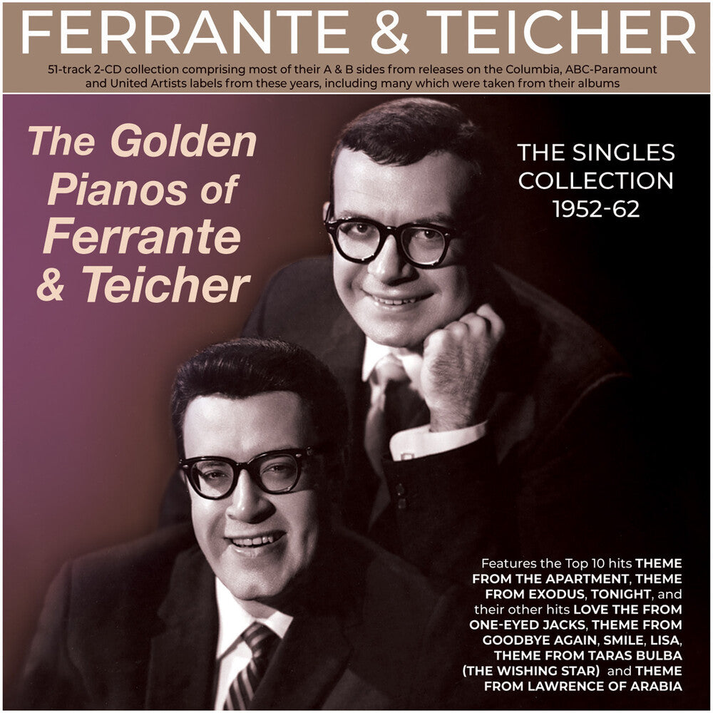 Ferrante & Teicher - Golden Pianos Of Ferrante & Teicher: The Singles [CD] [New CD]