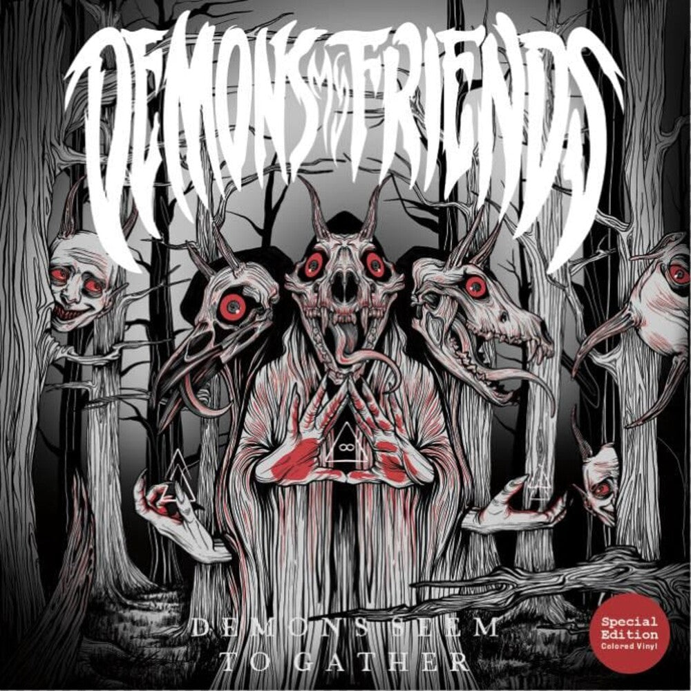 Demons My Friends - Demons Seem To Gather [Colored Vinyl] (Red) (Mrb) [New Vinyl]