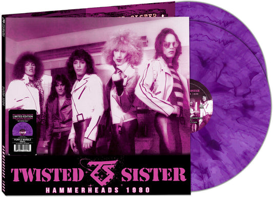 Twisted Sister - Hammerheads 1980 [Purple Marble 2LP] [New Vinyl]