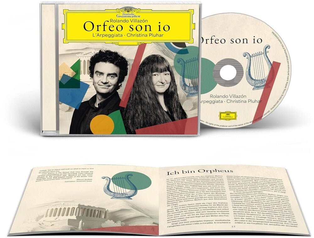 Rolando Villazon  / L'arpeggiata / Pluhar,Christina - Orfeo Son Io [CD] [New CD]