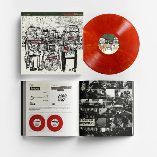 Quicksand - Manic Compression [Eruption Marble Vinyl Deluxe Book] [New Vinyl]