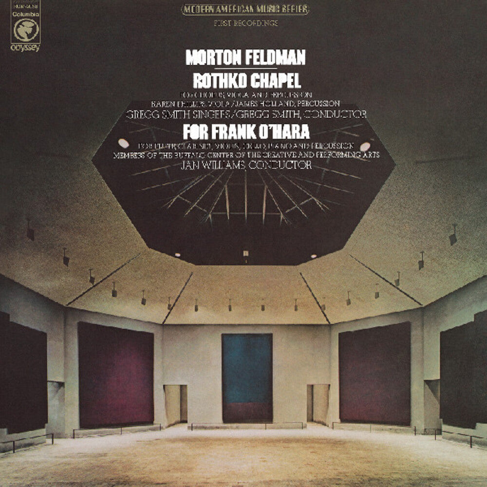Feldman, Morton - Rothko Chapel / For Frank O'Hara [LP] [New Vinyl]
