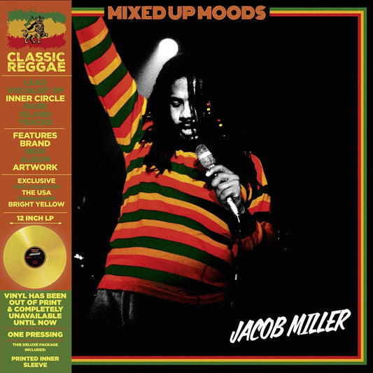 Jacob Miller - Mixed Up Moods [Yellow Deluxe] [New Vinyl]