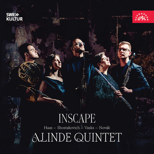 Alinde Quintet - Haas Shostakovich Vasks & Novak: Inscape - Alinde [CD]