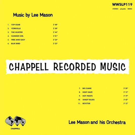 Lee Mason - Music By Lee Mason (1971) [LP] [New Vinyl]